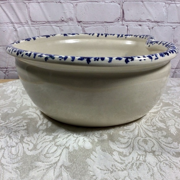 Vintage P. R. Storie Pottery Co. Hand Painted Heart Shaped Bowl - Signed - Picture 8 of 12